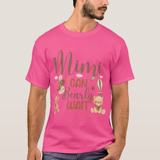 ミミミカンベアベアボーイ男女兼用ベビー Tシャツ (正面)