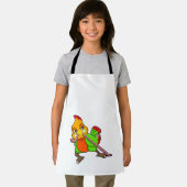ミミミズのオウム エプロン (インサイチュ)
