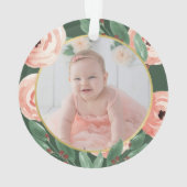 ミミラブフローラベリーバラと写真 オーナメント (裏面)