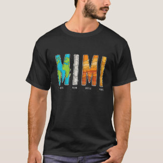 ミミ宇宙誕生日会システムフ太陽のァミリ Tシャツ