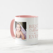 ミミ最高のエバーピンク誕生日カスタム2写真 マグカップ (正面左)
