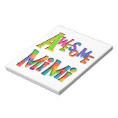 ミミ素晴らしTシャツ・ギフト ノートパッド (回転)