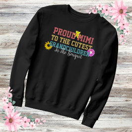 ミミ誇りを持ったフローラおばあちゃんライフレトロ スウェットシャツ