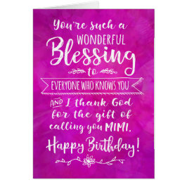 ミミ誕生日、あなたは賛美a's