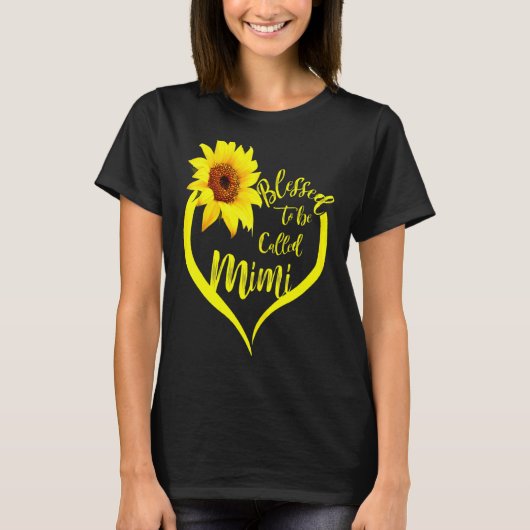 ミミ賛美スフラワーグランドと呼ばれる女性 Tシャツ (正面)