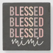 ミミ賛美 |美美おばあちゃんのプレゼント  ストーンコースター (正面)