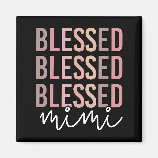 ミミ賛美 |美美おばあちゃんのプレゼント マグネット (正面)