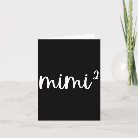 ミミ2 ミミの2乗×2 双子 2乗 新S カード (正面)