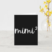 ミミ2 ミミの2乗×2 双子 2乗 新S カード (黄色い花)