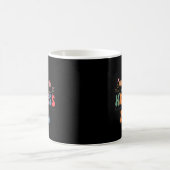 ミミ・アナウンスマザーズ・デイである コーヒーマグカップ (中央)