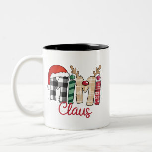 ミミ・クラウス クリスマス 祖母 ギフト クリスマス ツートーンマグカップ