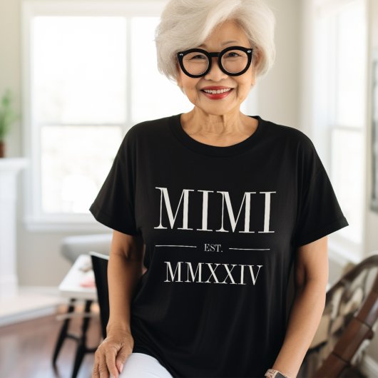 ミミ・ローマ数字年制定 Tシャツ