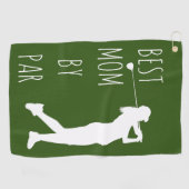 ミム最高のバイパーゴルフおもしろいゴルフ用タオル ゴルフタオル (横)