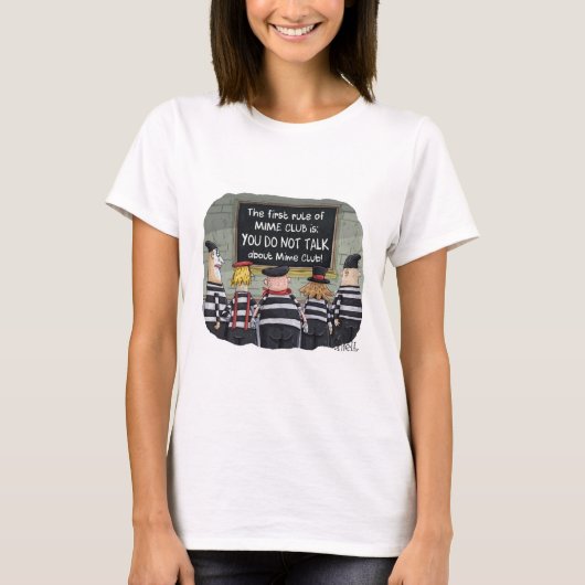 ミメおもしろいット付きTシャツ Tシャツ (正面)