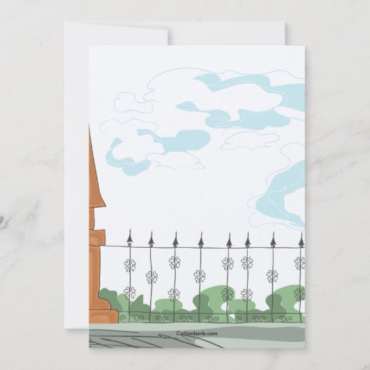 ミメアドア招待状 招待状 (裏面)