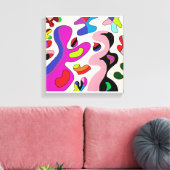 ミモアデフルーア キャンバスプリント (インサイチュ (リビング))