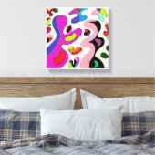 ミモアデフルーア キャンバスプリント (インサイチュ (寝室))