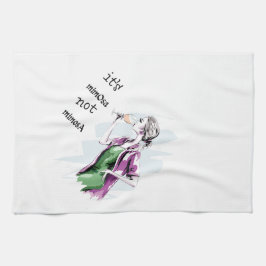 ミモサじゃない キッチンタオル