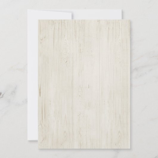 ミモサと血メアリーブライダルシャワー招待 招待状 (裏面)