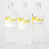 ミモサのウォーターボトルラベル ペットボトルラベル (ボトル)