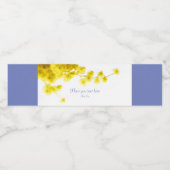 ミモサのウォーターボトルラベル ペットボトルラベル (シングルラベル)