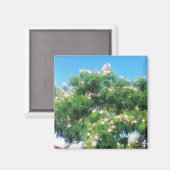 ミモサの木の磁石 マグネット (正面/裏面)