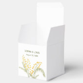 ミモサの花ロマン結婚ティック フェイバーボックス (オープン)