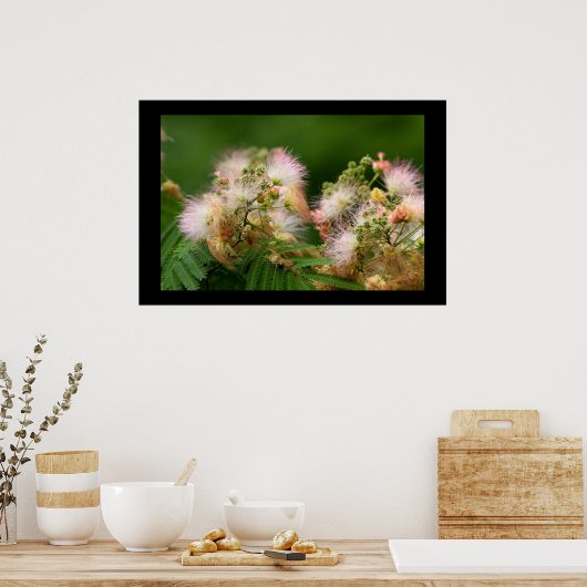 ミモサの花 ポスター (キッチン)