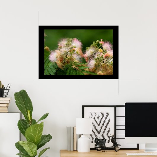 ミモサの花 ポスター (ホームオフィス)