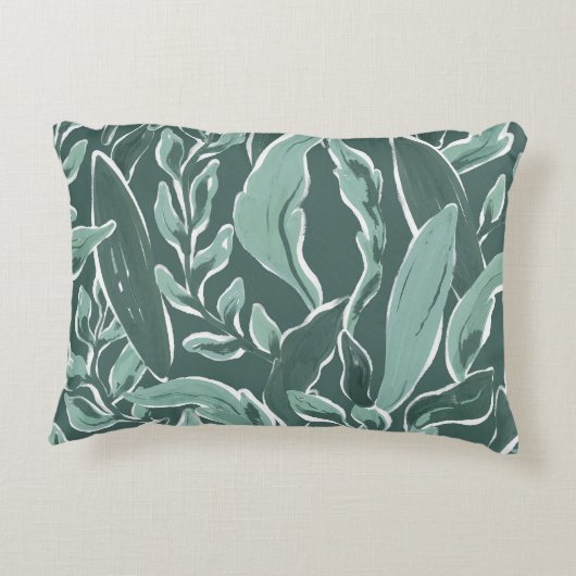 ミモサの黄色い花 アクセントクッション (裏面)