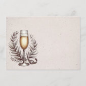 ミモサス&マトリクスブライダルシャワードリンクレシピ エンクロージャーカード (裏面)