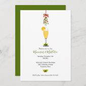 ミモサス&ミストルートークリスマスパーティー 招待状 (正面/裏面)