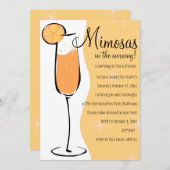 ミモサス 招待状 (正面/裏面)