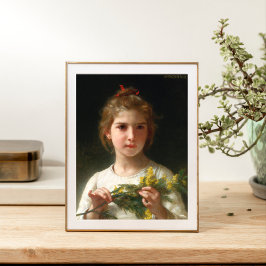 ミモサバイウィリアム・ブーゲロー ポスター