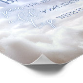 ミモサバーオンクラウドナイン9パンパスブライダルシャワー ポスター (角)