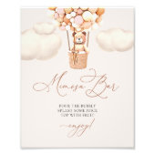 ミモサバーサインベビーバウンダー気球 フォトプリント            (正面)