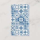 ミモサバージュースラベルサントリーニギリシャブライダルカード エンクロージャーカード (裏面)