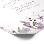 ミモサバーブライダルシャワーバタフライポスター ポスター (角)