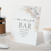 ミモサバーブライダルブルンチパンパスグラス 台座サイン (インサイチュ)