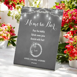 ミモサバーブラックメイソンジャー結婚ズ 台座サイン