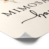 ミモサバーワイルドフラワーポスター ポスター (角)