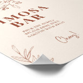 ミモサバー結婚徴候 ポスター (角)