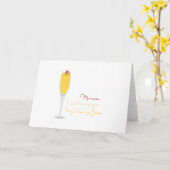 ミモサレシピ カード (黄色い花)