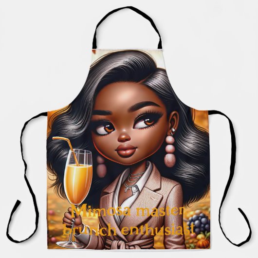 ミモサ愛好家：ブランチボス エプロン (正面)