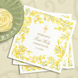 ミモサ・ファースト・コミュニオン スタンダードカクテルナプキン