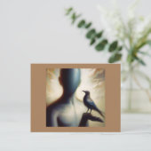 ミモザの精霊動物 2 ポストカード (スタンド正面)