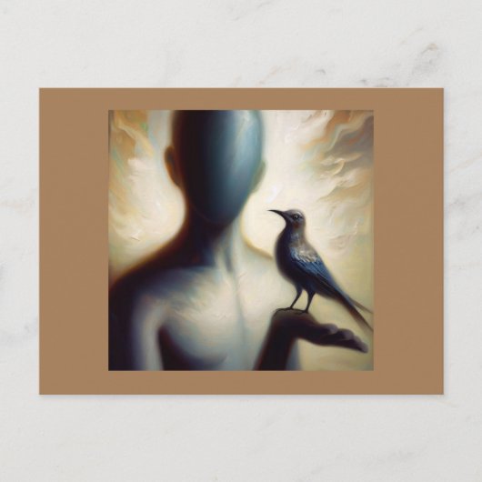 ミモザの精霊動物 2 ポストカード (正面)