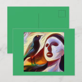 ミモザの精霊動物 3 ポストカード (正面/裏面)