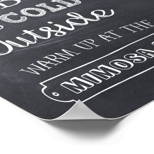 ミモザ バー サイン (角)