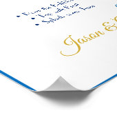 ミモザ バー 結婚式 看板 ポスター (角)